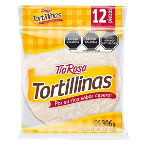 Tortillinas Tia Rosa 12 piezas 306 grs