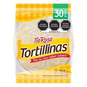 Tortillinas Tía Rosa 30 piezas 765 grs