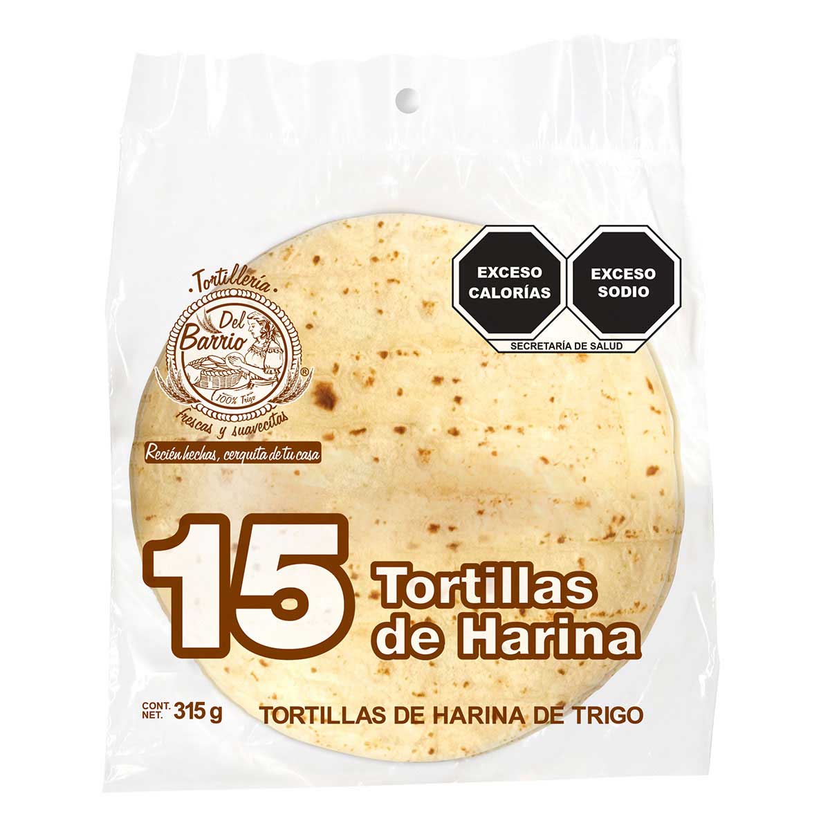 Precios Tortilla Harina Trigo Del Barrio 315 grs Compara y Ahorra