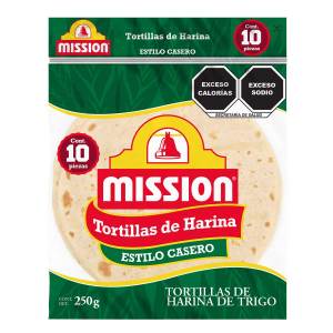 Tortilla Mission Harina Caseras 250g