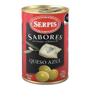 Aceitunas Serpis Rellenas de Queso Azul 300g