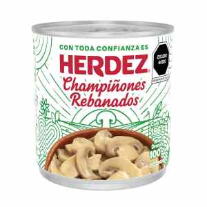 Champiñones Herdez rebanados 186 g