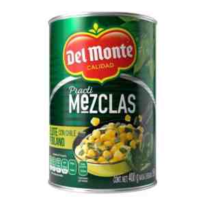 Elote con chile poblano Del Monte practimezclas 400 g