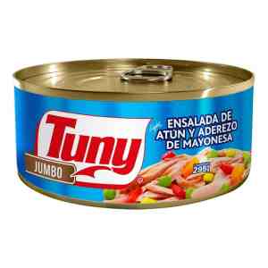 Ensalada de atún Tuny light con aderezo de mayonesa jumbo 295 g