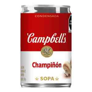 Sopa Crema Campbell's de Champiñones Condensada de 300g