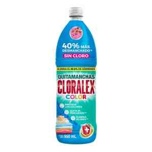 DESMANCHADOR LIQUIDO ROPA COLOR CLORALEX 950 ML