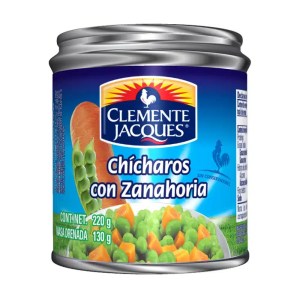 Chicharos Con Zanahorias Clemente Jacques 220 grs