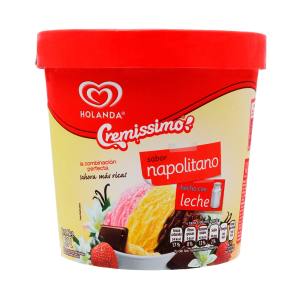 HELADO NAPOLITANO CREMISSIMO HOLANDA BOTE 1.89 LT