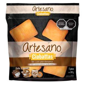 Pan Artesano Ciabatta 300g