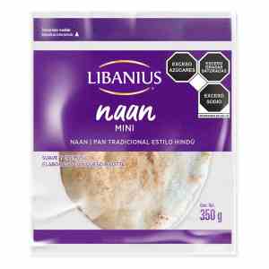 Pan Naan Libanius Mini 350g