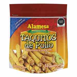 Taquitos de pollo Alamesa congelados 720 g