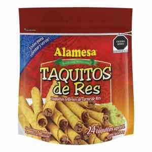 Taquitos de res Alamesa congelados 720 g