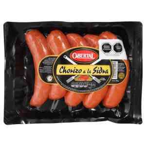 CHORIZO A LA SIDRA OBERTAL PIEZA 550 GRS