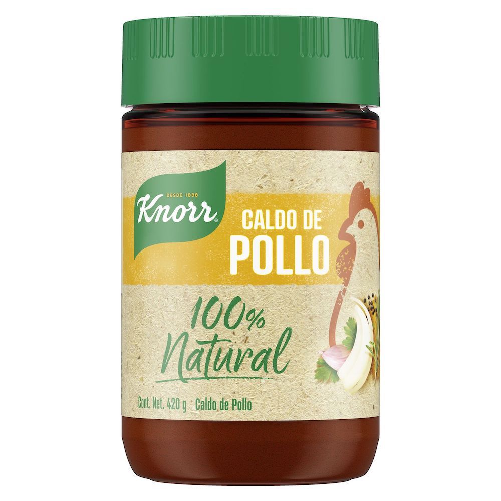 Precios Caldo de Pollo 100 Natural Knorr en polvo 420 grs Compara y