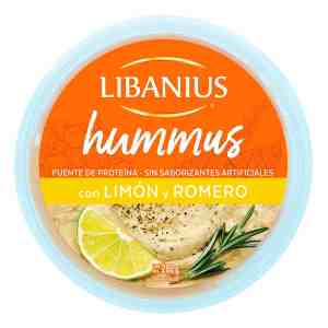 Hummus Libanius Limón y Romero 280g