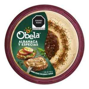 Hummus Obela albahaca y especias 198.4 g