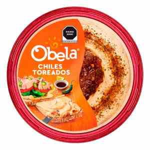 Hummus Obela Chiles Toreados 198 Gr