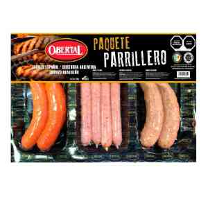 Paquete parrillero Obertal 700 g