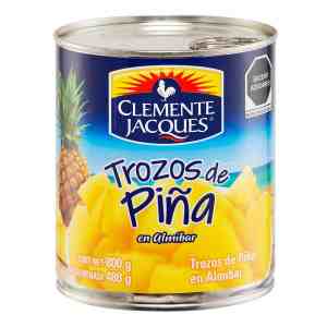 Piña Clemente Jacques Trocitos en Almíbar 800g