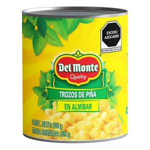 PIÑAS EN ALMIBAR TROZOS DEL MONTE 836 GRS