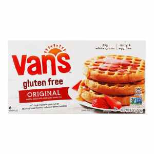 WAFFLE CONGELADO ORIGINAL SIN GLUTEN VANS 6 PACK CAJA 42.5 GRS