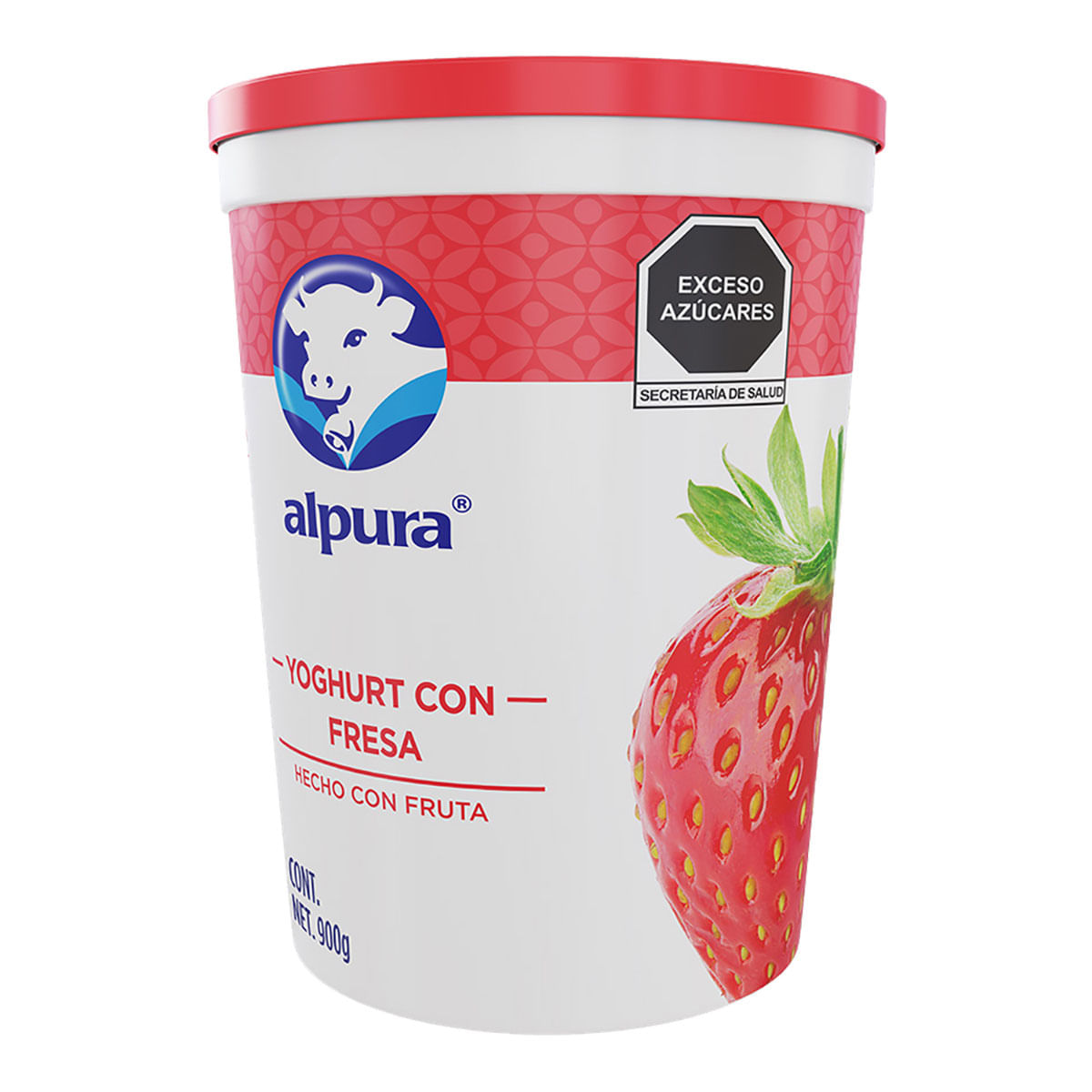 Batido de yogurt de fresa