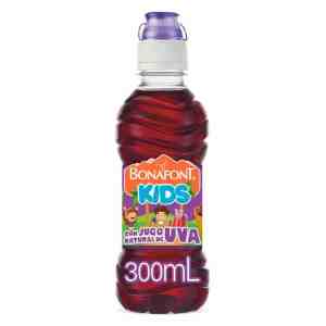 Agua Bonafont Kids con jugo de uva 300 ml