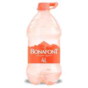 Agua Bonafont natural 4 l