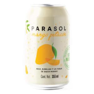 Agua Carbonatada Parasol Mango Petacón 355ml