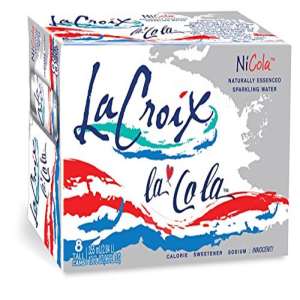 AGUA MINERAL SABOR COLA LACROIX 8 PACK LATA 355 ML