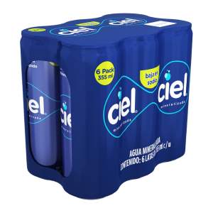 Agua Mineralizada Ciel 6x355ml