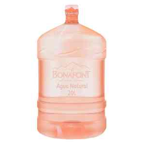 Agua Natural Bonafont 20L Sin Envase