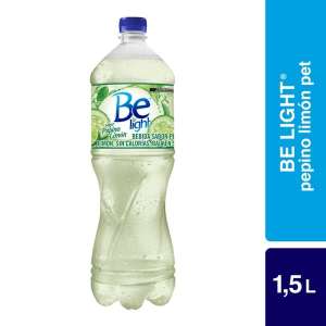 Be Light Agua Saborizada Sabor Pepino Y Limón 1.5 L