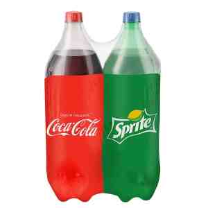 Refresco Coca Cola Original más Refresco Sprite 2L 2 Pack