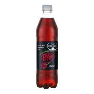 Refresco Dr. Pepper sabor cereza botella de 600 ml