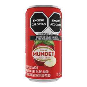 Refresco Sabor Manzana Sidral Mundet 235ml 8 Pack
