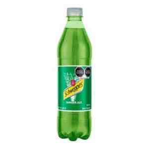 Refresco Schweppes sabor ginger ale 600 ml