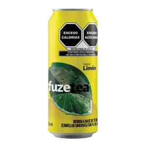 Té negro Fuze Tea en lata sabor limón 453 ml