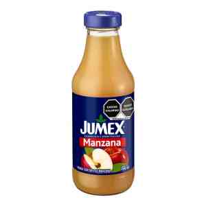 BEBIDA CON JUGO MANZANA JUMEX VIDRIO 450 ML