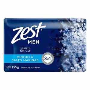 Jabón de tocador Zest Men men hinojo y sales marinas 135 g