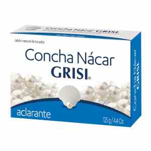 Jabón en Barra Grisi Concha Nácar 125g