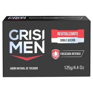 Jabón en barra Grisi Men 125g