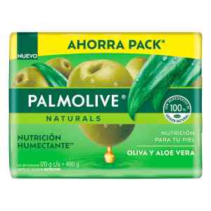 Jabón en Barra Palmolive Naturals Nutrición Humectante 4 Piezas 120g