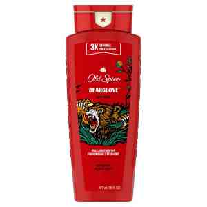 Jabón líquido Corporal Old Spice Bearglove para hombre 473ml