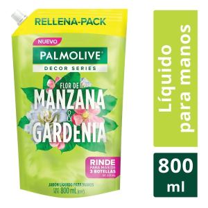 Jabón Líquido Manos Manzana Y Gardenia 800 Ml