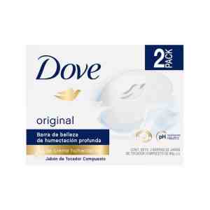 Jabon de Tocador Dove original 2 barras 90 g