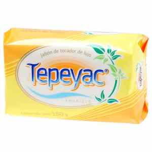 JABON EN BARRA AMARILLO TEPEYAC 150 GRS
