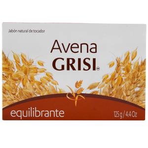 JABON EN BARRA AVENA GRISI 125 GRS