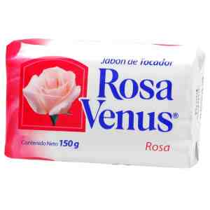 JABON EN BARRA ROSA VENUS 150 GRS