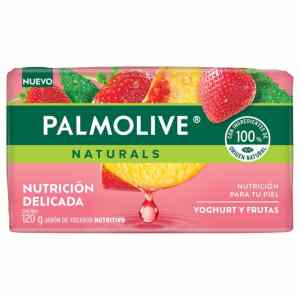 JABON EN BARRA YOGURT Y FRUTAS NATURALS PALMOLIVE 120 GRS